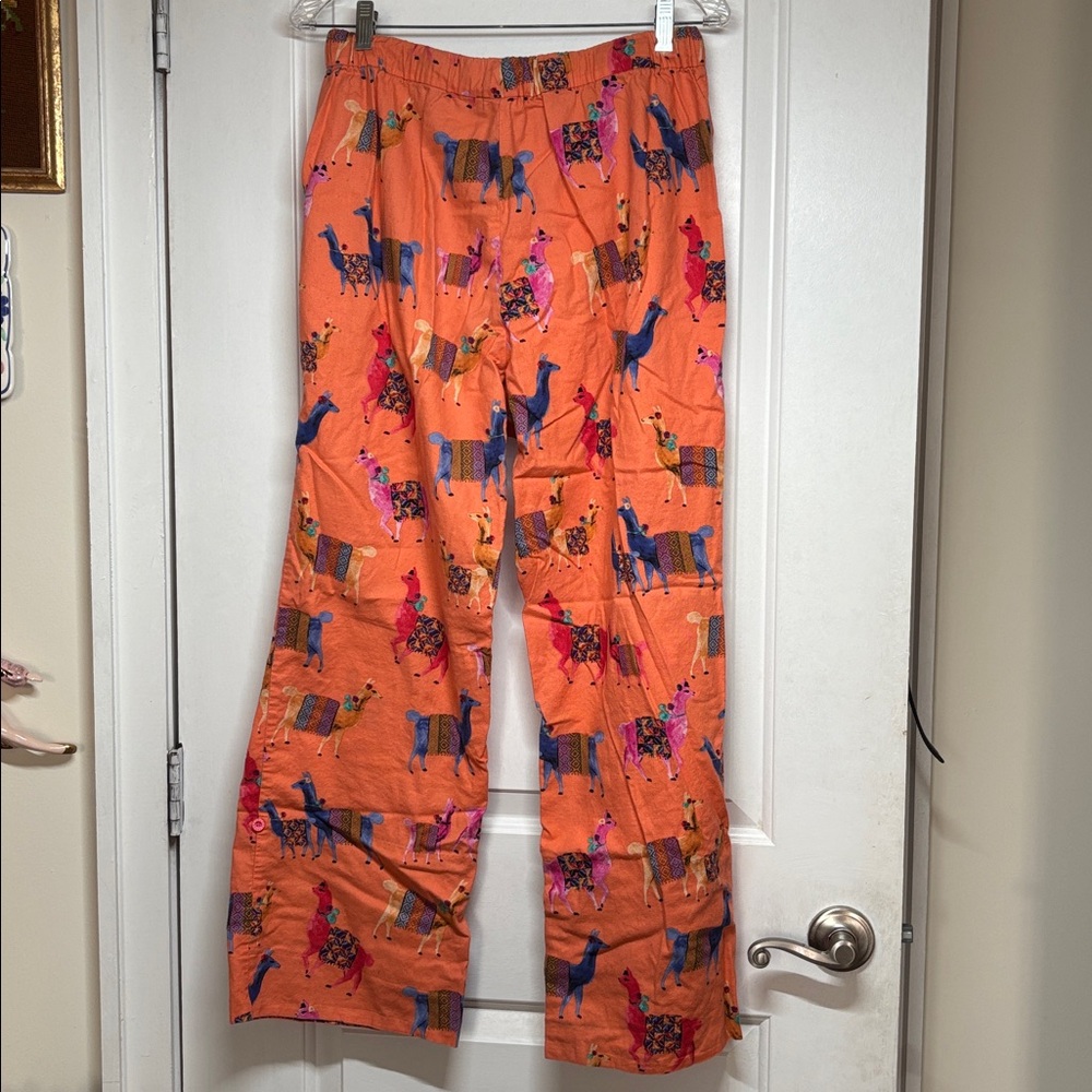 Anthropologie Patchwork Llama Loungers, L - Picture 3 of 6